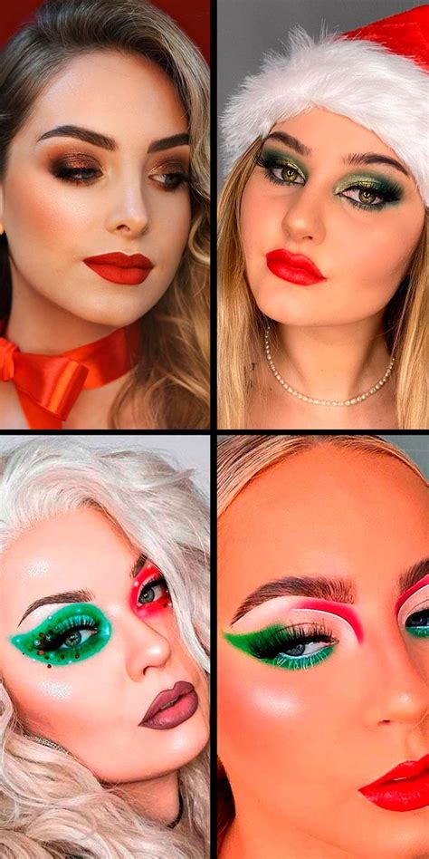 The Best Christmas Makeup Looks To Celebrate In 2022 In 2022
