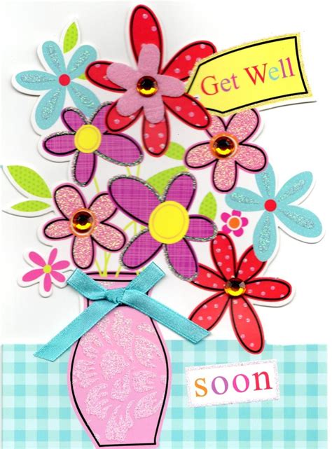 Get Well Soon Greeting Card Cards Love Kates