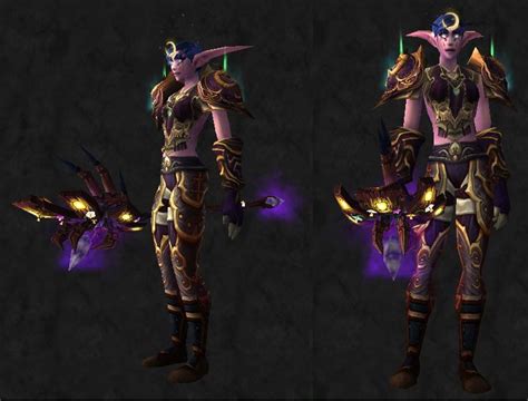 World Of Warcraft Transmog Idea For A Night Elf Druid World Of