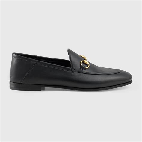 Brixton Leather Horsebit Loafer Gucci Womens Moccasins And Loafers
