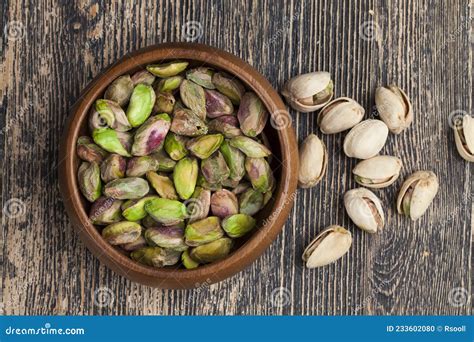Salted And Roasted Pistachio Nuts Stock Photo Image Of Salt