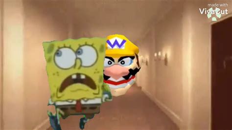 Spongebob Being Chased By The Wario Apparition Youtube