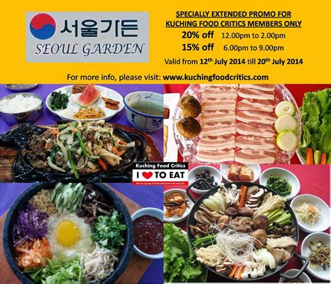 Tripadvisor has 493,543 reviews of seoul hotels, attractions, and restaurants making it your best seoul resource. Kuching Food Critics: SEOUL Garden Extended Promo from ...