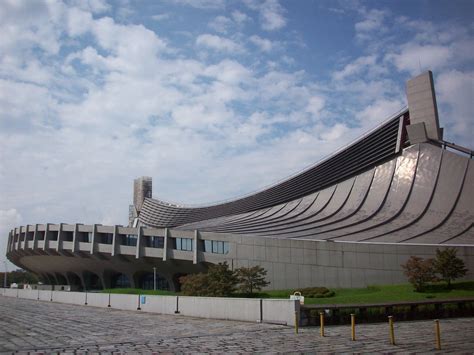Yoyogi park occupies the site of japan's first powered aircraft flight. Yoyogi National Gymnasium | Olympic pavilion built to host ...