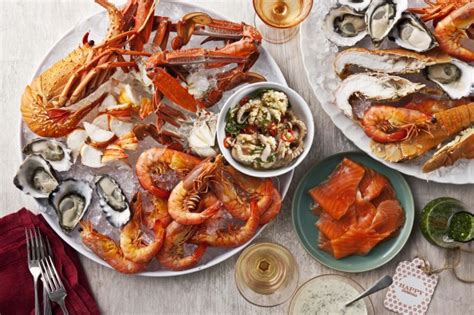 Cold shrimp is simple to prepare and a small serving packs a lot of protein into your meal. Cold Seafood Platter Recipe - Taste.com.au