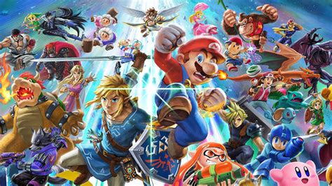 Super Smash Bros Ultimate Tous Les Personnages En Vidéo