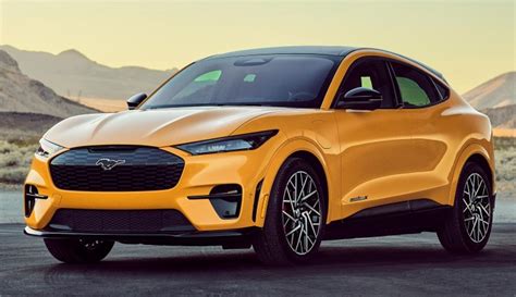 The 2021 Ford Mustang Mach E All Electric Suv Driving Pleasure