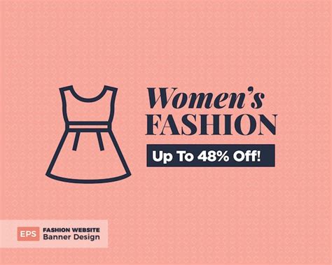 Premium Vector Women Fashion Offer Banner Design