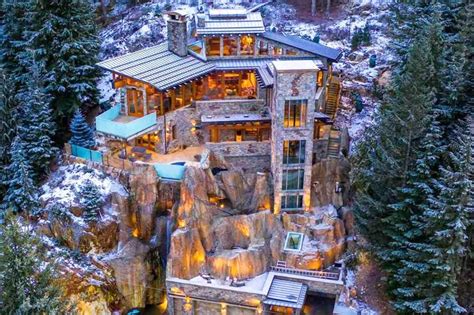 This Is What An 8 Million Mansion Built Into A Mountain Looks Like In