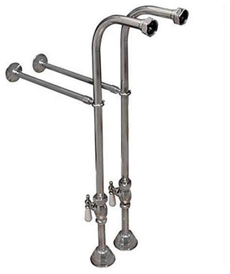 4 641 просмотр 4,6 тыс. Clawfoot Bathtub Plumbing Freestanding Supply Lines ...