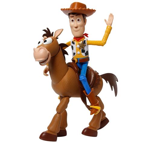 Eventually, bullseye and jessie leave with woody and become the new toys of andy davis. Toy Story Woody & Bullseye Figures Adventure Pack | Toys - B&M