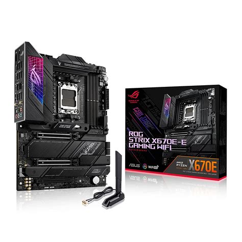 Asus Rog Strix X670e E Gaming Wifi Amd Ryzen Am5 Atx Motherboard 182