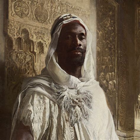 Eduard Charlemont The Moorish Chief 1878 Canvas Print Etsy