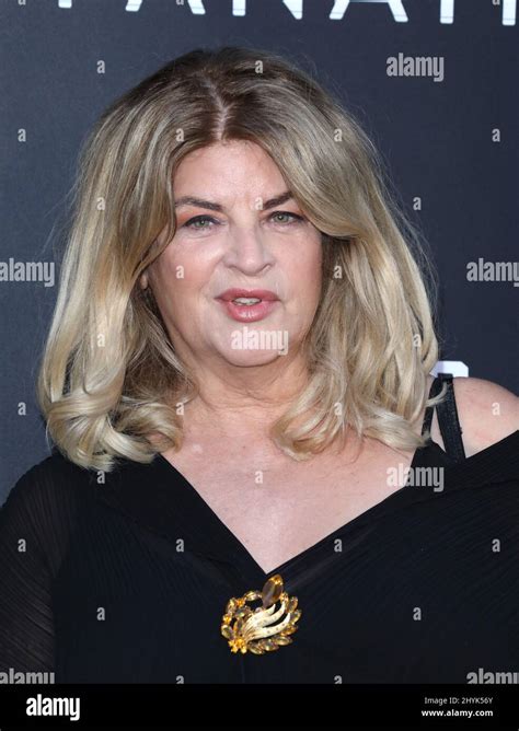 Kirstie Alley Attending The Fanatic Los Angeles Premier Held At The