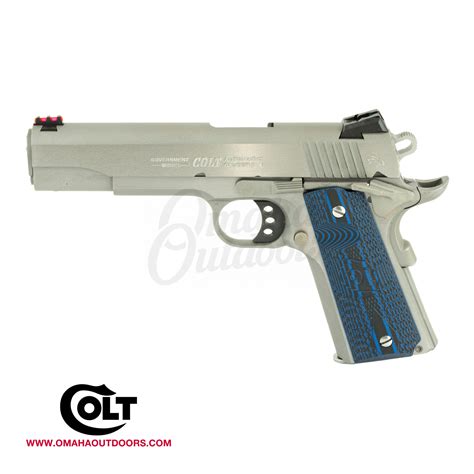 Colt Competition Series 70 Government 1911 9mm Stainless Pistol Free