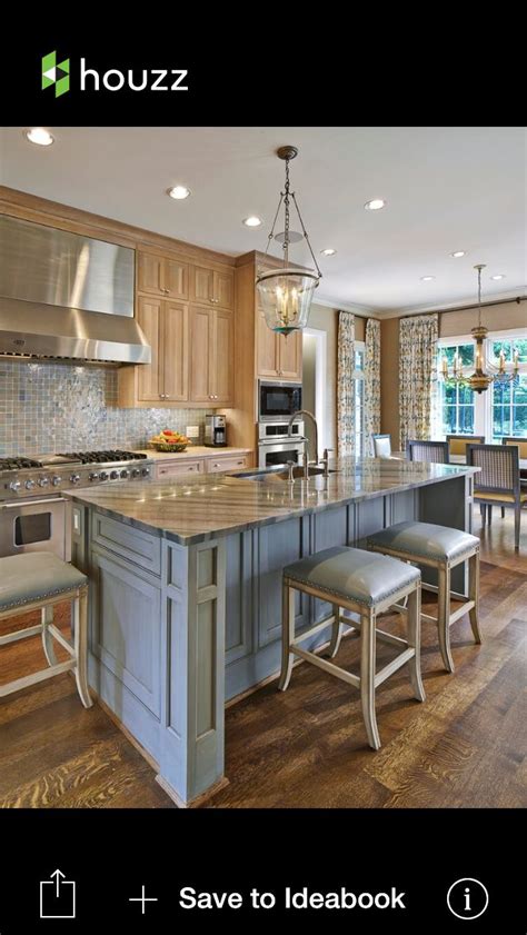 I decided to brighten it up a little and go with a light gray. Kitchen colors & backsplash | Traditional kitchen design ...