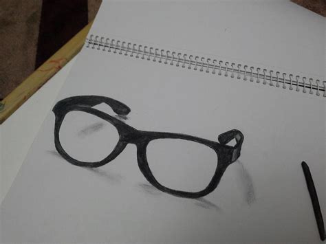 3d glasses drawing by supermaxxx on deviantart