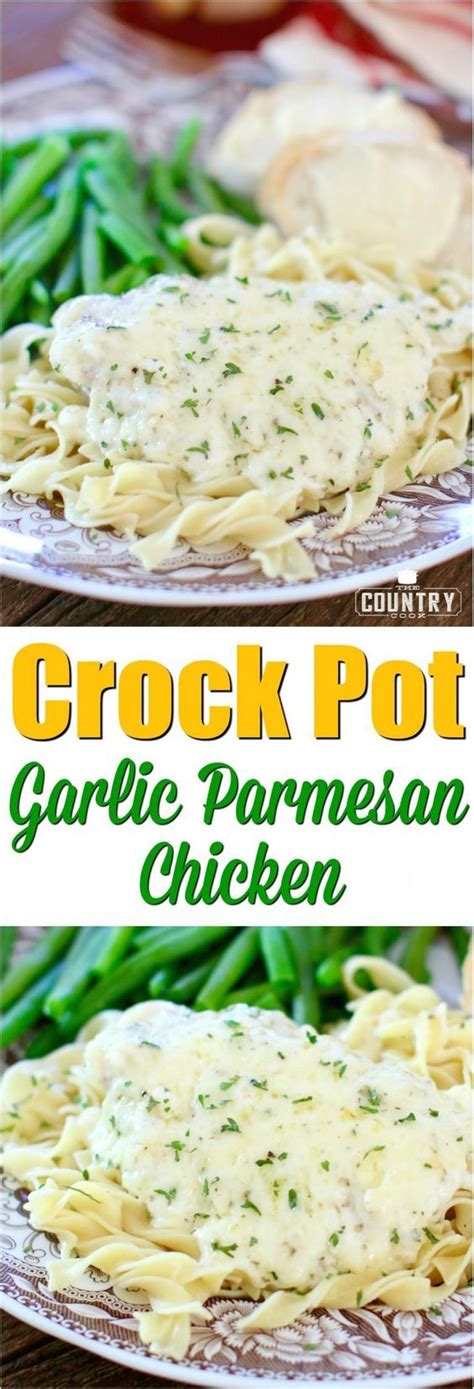 In this regard, we would want to share at least two of the low fat crock pot recipes that most dieters prefer to prepare. Crock pot garlic parmesan chicken | Recipe | Chicken ...