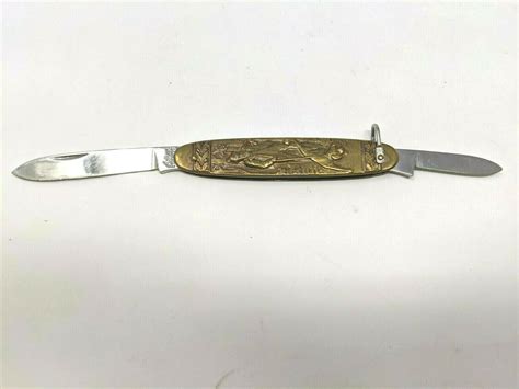 Vintage Rostfrei Inox Solingen Folding Pocket Knife Wien Staatsoper