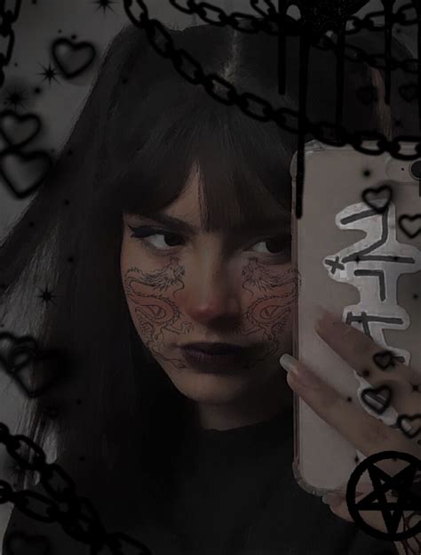 Egirl Goth Girl Aesthetic Gothprincesxs Instagram Bad Girl Aesthetic