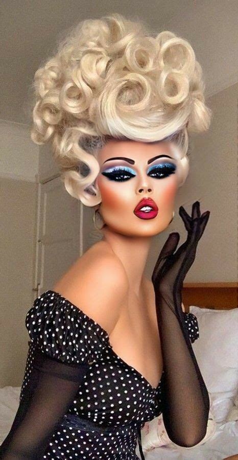 Drag Queen Makeup Drag Makeup Beauty Makeup Hair Makeup Bold Makeup Looks Gorgeous Makeup