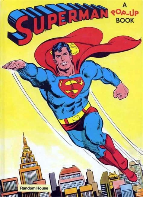 Superman Pop Up Book Hc 1979 Comic Books