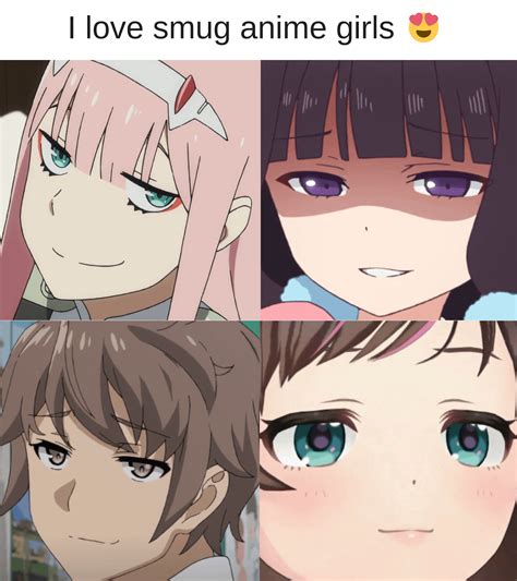 Smug Anime Girls Ranimemes