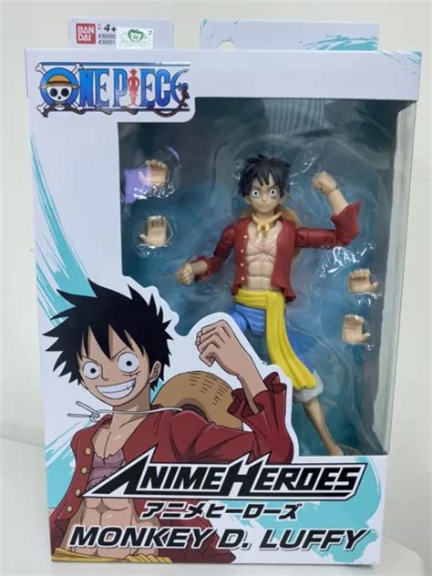 Bandai Anime Heroes One Piece 6 Inch Monkey D Luffy Action Figure
