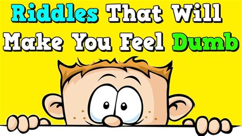 6 Riddles That Will Make You Feel Stupid Can You Answer These Obvious Questions Part 6