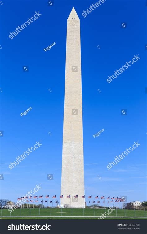 Washington Monument Which Tallest Obelisk World Stock Photo 190357700