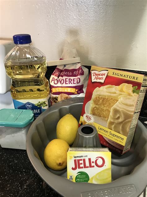 Duncan Hines Lemon Cake Recipe With Lemon Jello