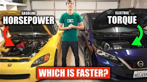 Researchers have found that electric cars in countries like sweden and france have 70% less carbon footprint than. Horsepower vs Torque - Gasoline vs Electric Cars - YouTube