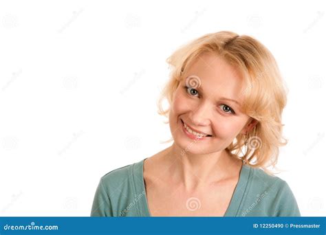 Charming Woman Stock Photo Image Of Adult Isolated 12250490