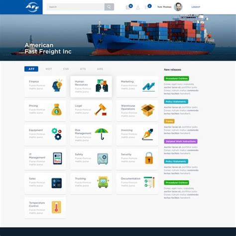 Design A Transportation Sharepoint Intranet Homepage Simple And