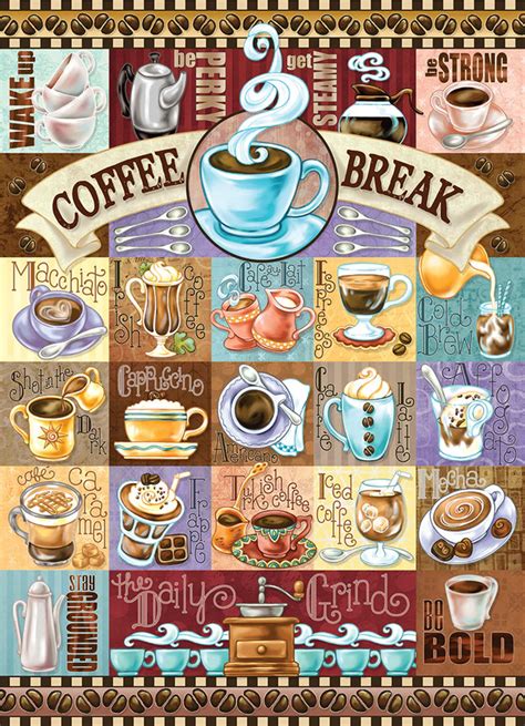 Coffee Break Somethings Amiss 1000 Pieces Puzzletwist Puzzle