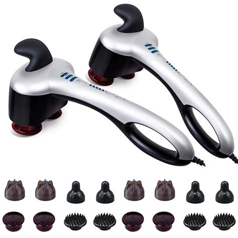 Soga 2x Portable Handheld Massager Soothing Heat Stimulate Blood Flow