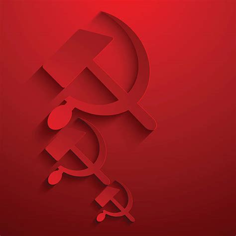 Communist Emblem Backgrounds Illustrations Royalty Free Vector