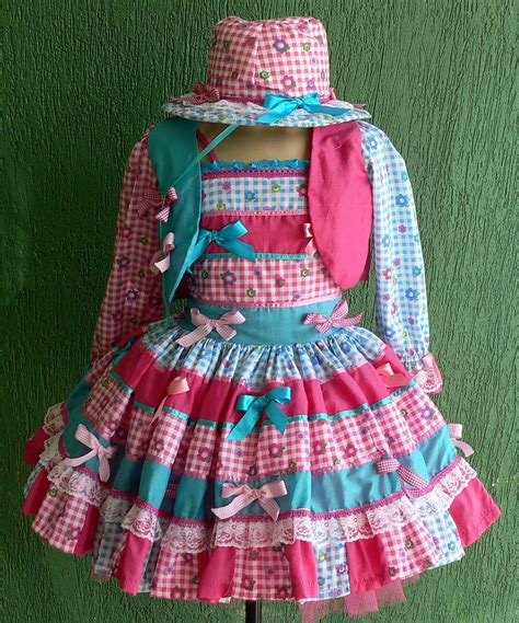 Vestidos Infantil De Quadrilha