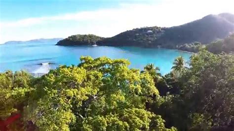Beautiful St John Virgin Islands Aerial Tour Youtube