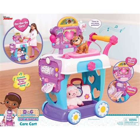 Disney Junior Doc Mcstuffins Toy Hospital Care Cart Playsets Baby