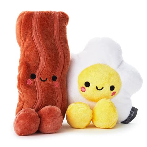 Better Together Bacon And Eggs Magnetic Plush 625 Classic Stuffed