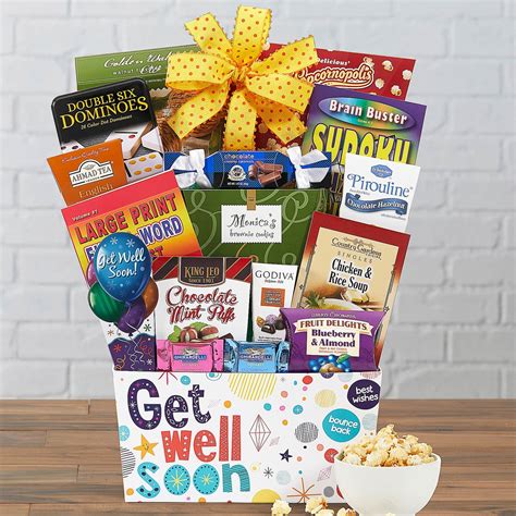 What are good get well soon gifts. Wine Country Get Well Soon Gourmet Food Basket | Get Well ...