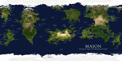 Realistic Map Of Maion Sejon By Mapclub On Deviantart Fantasy Map