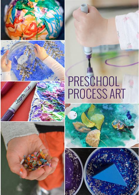 Encourage the child to accept. 11 Process Art Projects for Preschoolers
