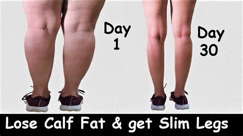 Lose Calf Fat Get Slim Legs In Days Easy Leg Exercise Workout