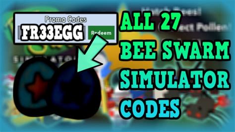 All *2019* codes in bee swarm simulator! ALL NEW OP 2019 BEE SWARM SIMULATOR CODES (27 CODES) - Bee Swarm Simulator - YouTube