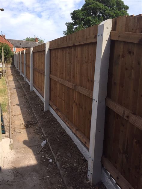 Concrete Recessed Posts Hodges And Lawrence Ltd