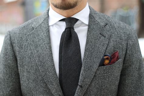 Gray Herringbone Wool Suit Guide To Basics Dress
