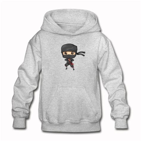 Ninja Cartoon Anime Kids Pullover Hoodie Unisex Youth Hoodie Etsy