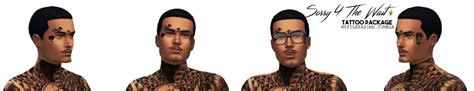 Sims 4 Ccs The Best Tattoos By Hustlerxsims